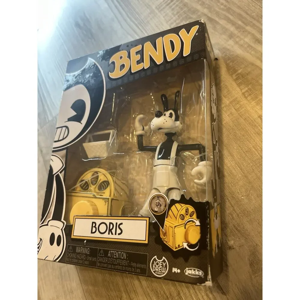 Boris Figure Bendy & The Ink Machine Wave 3 Jakks Pacific Action Figure NEW